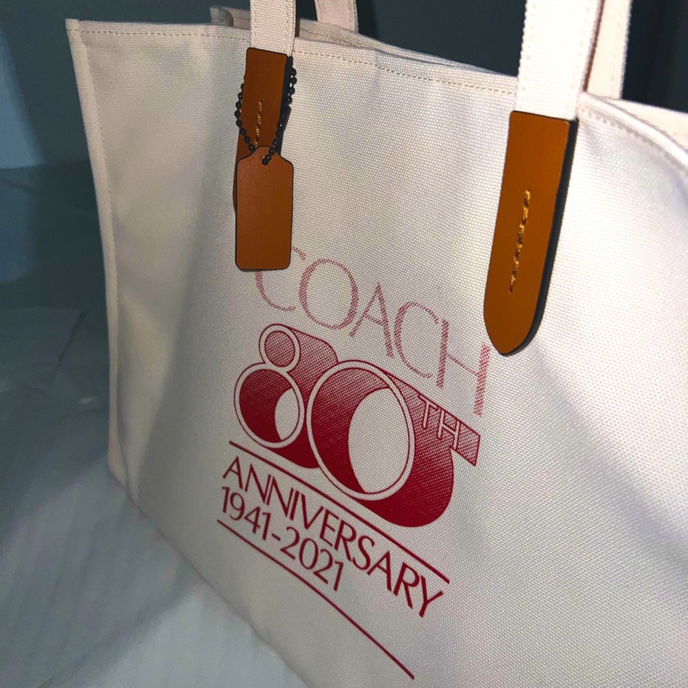 Coach Canvas tote